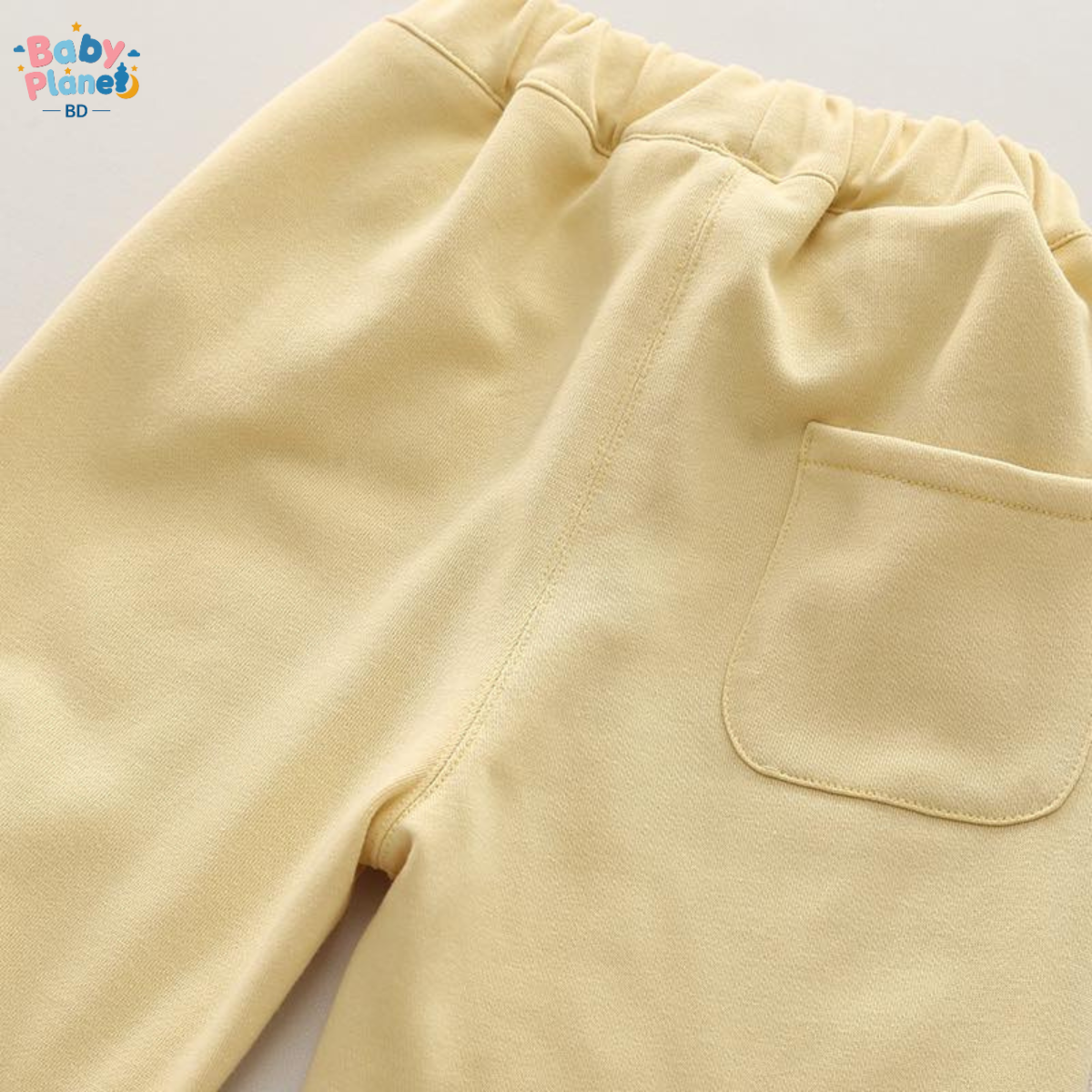  Imported Bubble Print Round-Neck Short-Sleeve Baby Top & Casual Trousers Two-Piece Set – Trendy Outfit